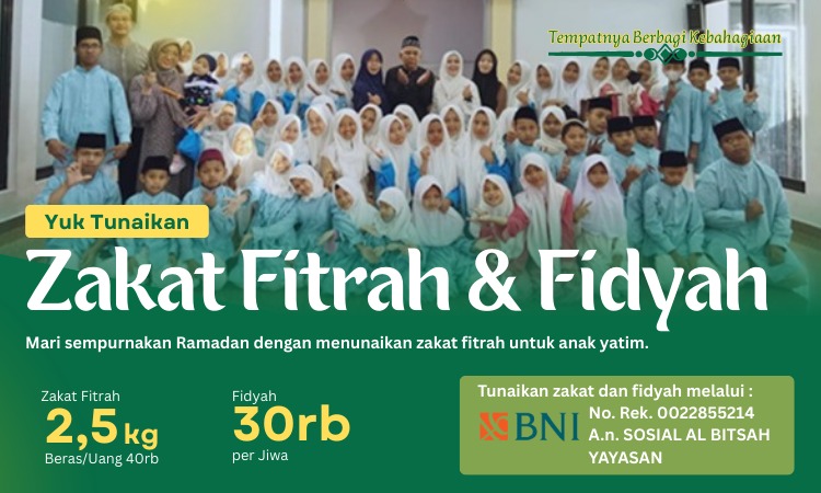 Zakat Fitrah & Fidyah 1447 H - 2026 M